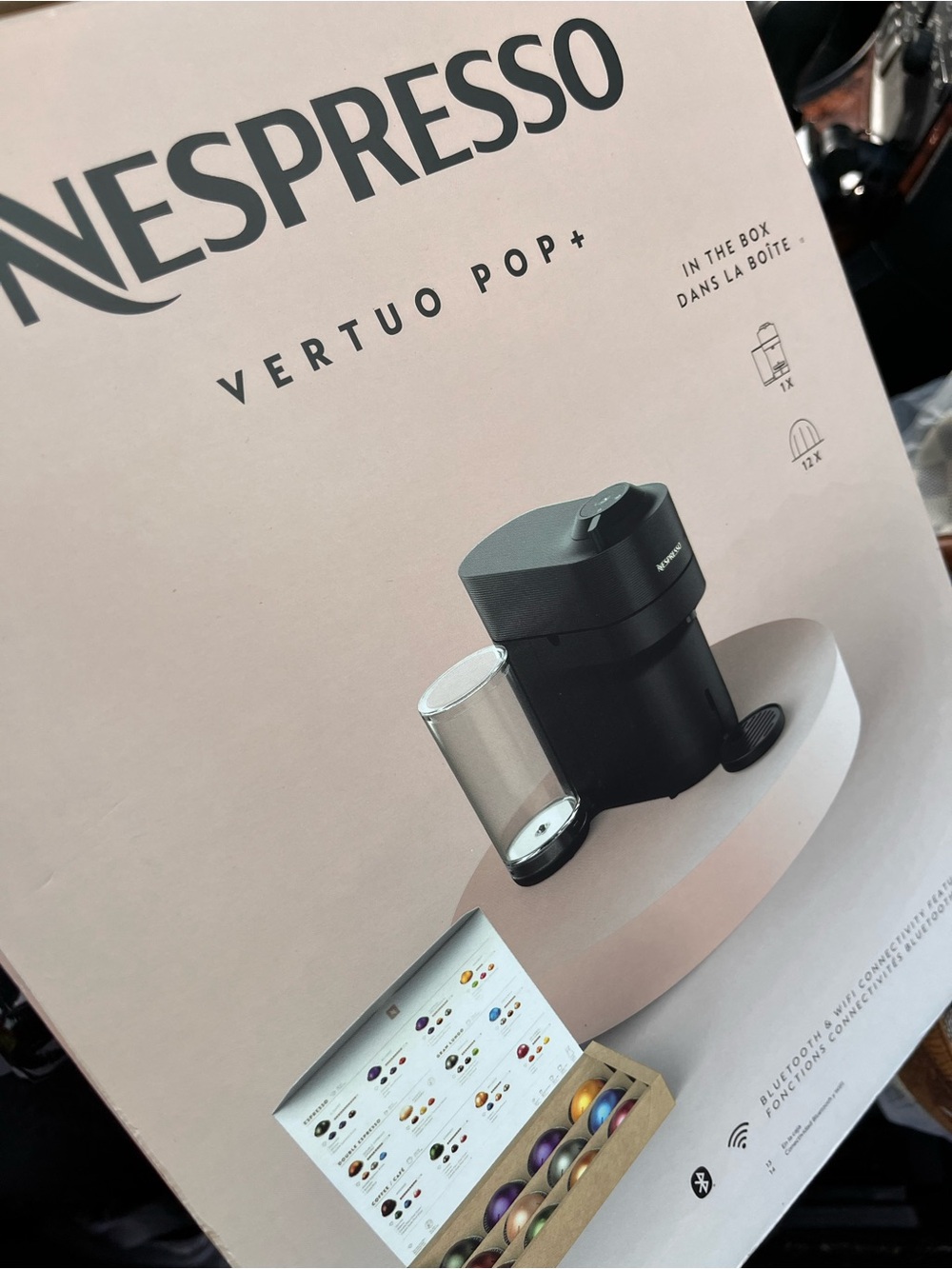 NIB Nespresso Vertuo Pop + Coffee and Espresso Maker